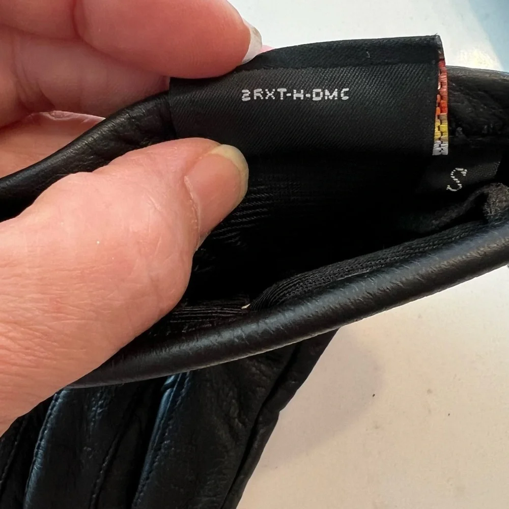 Harley-Davidson Black Leather Riding Gloves